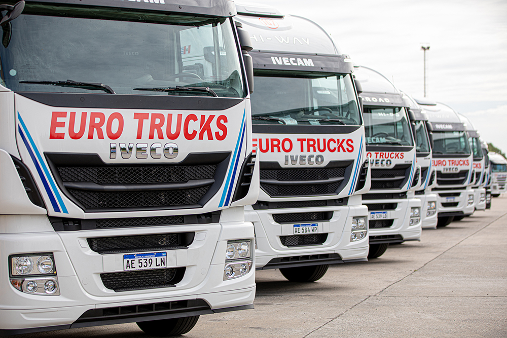 Eurotrucks amplió su flota con camiones Iveco