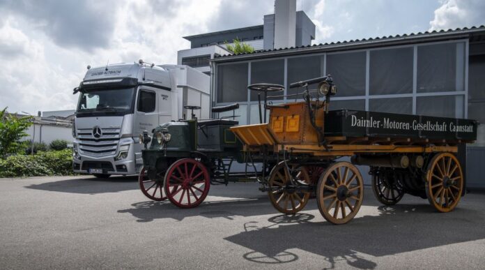 El primer camión de Mercedes-Benz