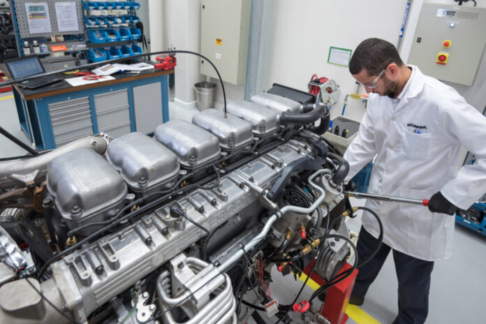 Scania amplía su planta de motores en Brasil