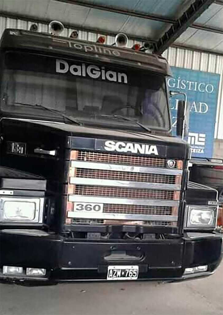 El camión de Diego